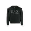 Long Sleeve Cotton Hooded Sweatshirt Men Sweatshirt Black 6GPM34-J05Z-1200