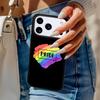 Gay Pride Flag LGBT soft Phone Case For iPhone 17 Air 14 15 13 12 Max Cover For Apple 14 15 16 16e 11 Pro Max Plus Coque