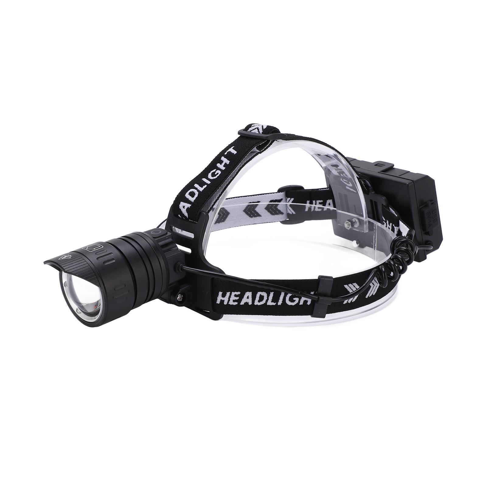 

Outdoor Headlight Motion Sensor Headlamp USB Rechargeable Strong Light Head Flashlight for Hiking Camping