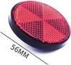 Reflector Motorcycle Round Reflector for Car Reflector Motorcycle Bicycle Rear