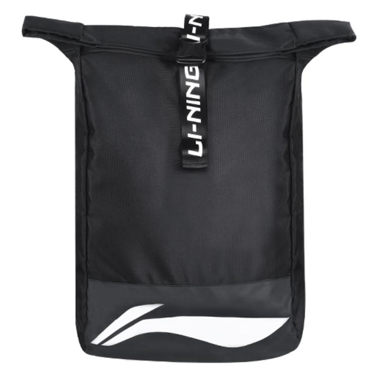 Li-Ning Large Capacity Sports Training Travel Backpack Unisex Backpack Black ABSS135-2 46L