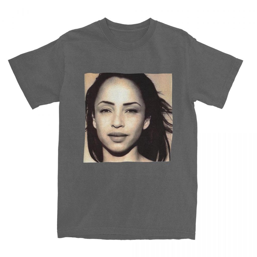 Men's T-Shirt The Best Of S-Sade Adu Vintage 100% Cotton Tee Shirt Short Sleeve T Shirt Crew Neck Clothing Party