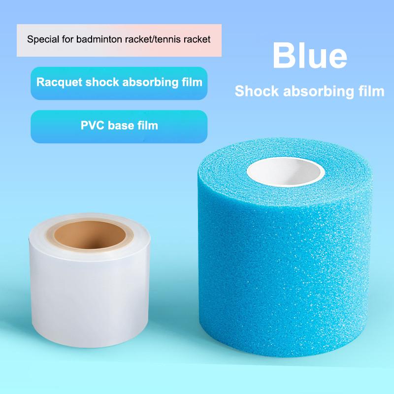 1/2 Rolls Anti-Slip Tennis Badminton Grip Tape Athletic Sponge Pre Wrap Tape Racket Grip Priming Cushioning Tape