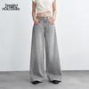 Peacebird AAHAG211W High Waist Locker geschnittene Jeans