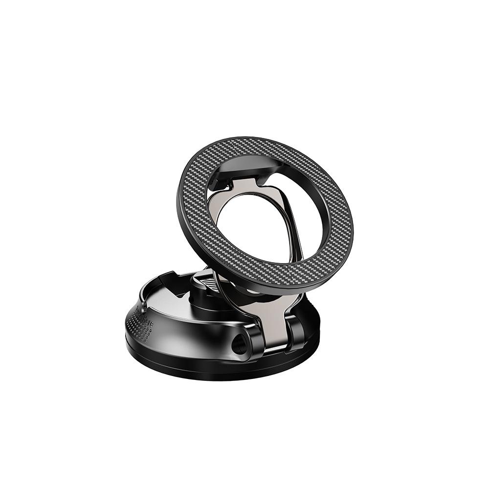 360° Rotating Magnetic Car Phone Holder with Suction Cup for Dashboard