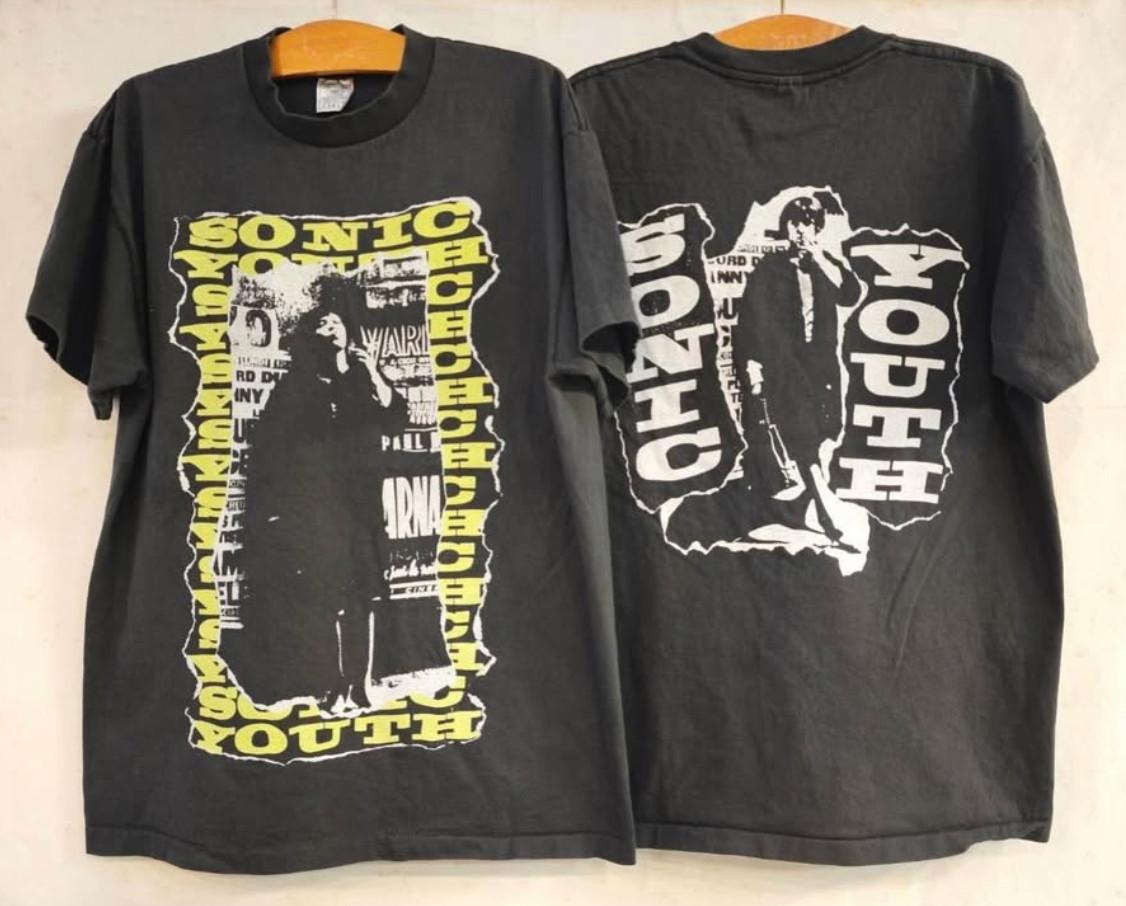 SONIC YOUTH Vintage 1992 TANNIS ROOT 90s Band Tour Size L T-Shirt REPRINT XL