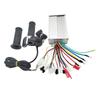 Electric Bicycle/Bike Scooter Dual Mode Brushless Controller 36V 48V 500W Throttle kit Throttles 2