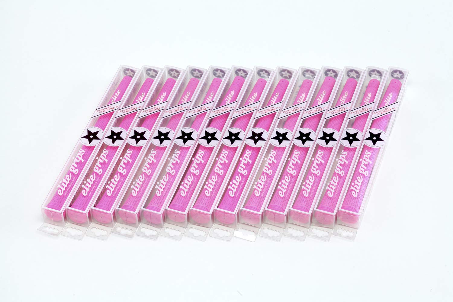 

elitegrips Golf Grips TD50C SOFT set Deep Pink with back line 13-piece