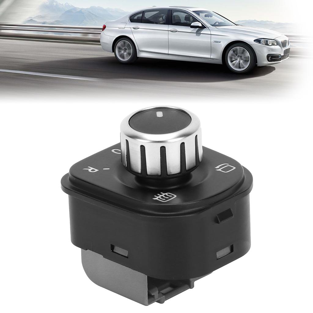 Car Rearview Mirror Adjust Knob Switch 5ND959565A Replacement for R32 RABBIT EOS Caddy