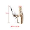 Brass Clip-on Adapter: Suction Cup Connector for Car Tire Inflatable Pumps