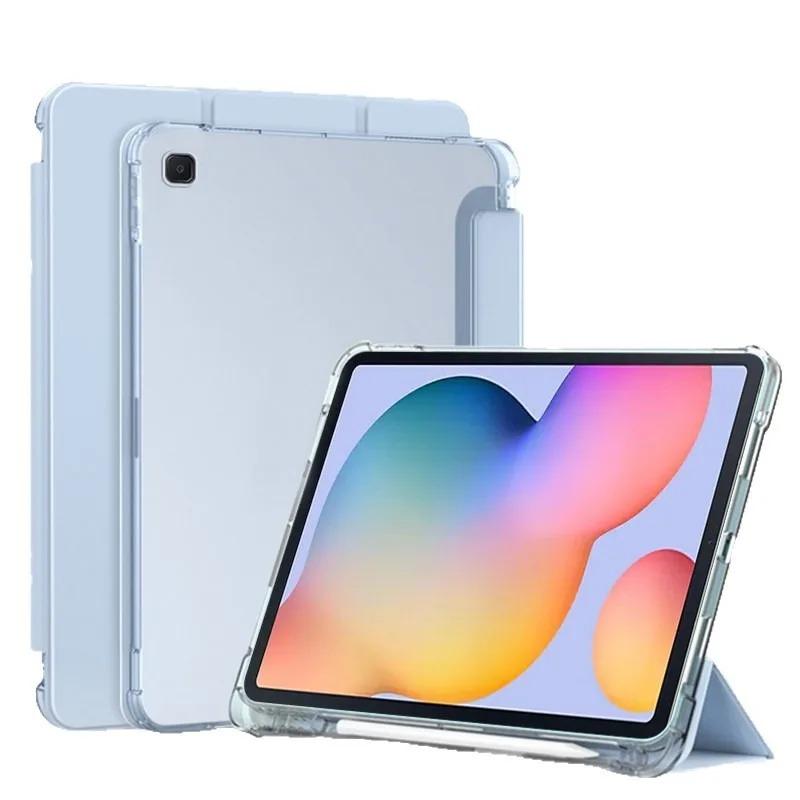 Étui pour Samsung Galaxy Tab S6 Lite 10.4 /22/24 Pliage Magnétique avec Emplacement pour Stylo Housse pour Tablette SM-P610 P613 P620 10.4 S6 Lite 10.4 2022