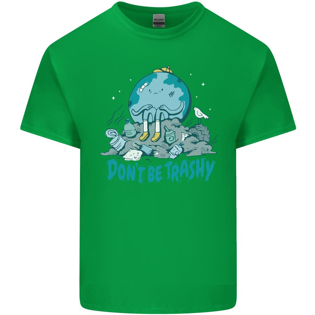 Climate Change Dont Be Trashy EnvironUnisext Unisexs Light Cotton TShirt