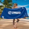 Southend Crest Design Beach Towel Microfiber Beach Towel, Lightweight and Quick-Dry, for Summer Travel, Swimming Pool Fan Birthday Gift