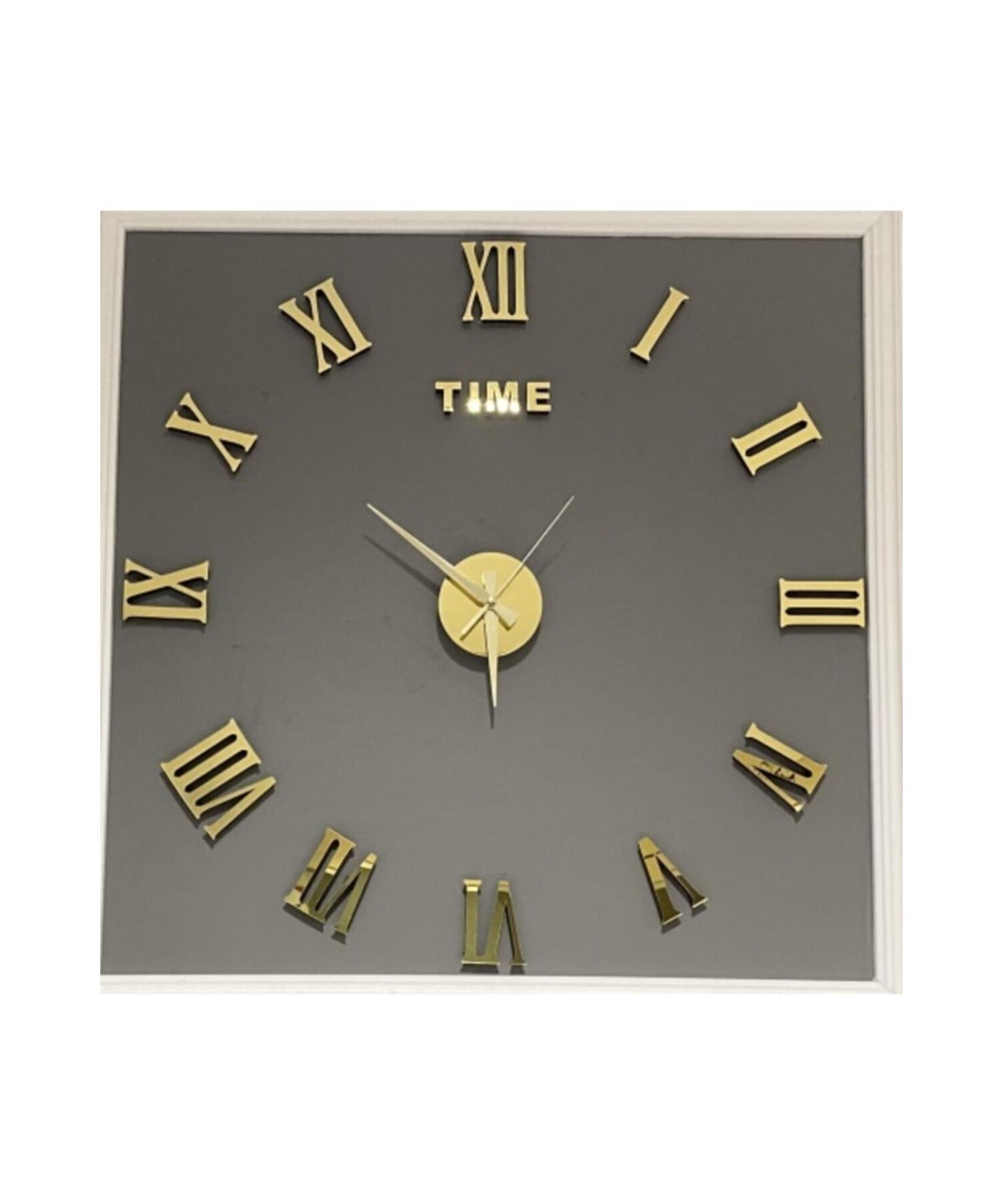 

Золотые римские настенные часы Plexi