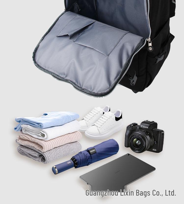 Universell hopfällbar ryggsäcksvagn: Resväska med hjul och stor kapacitet för kortare resor