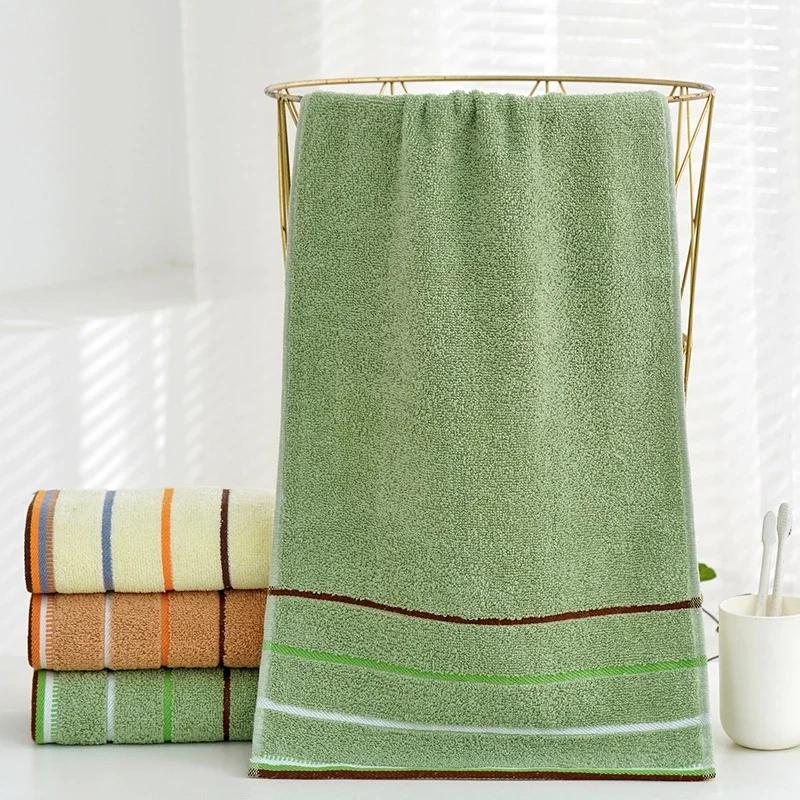 

1 Pc Thickened Absorbent Bath Towel Soft Face Towel for Home 35x75cm