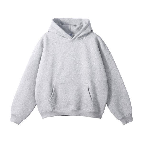 European & American Trendy Oversized Fleece-Lined Hooded Sweatshirt - Autumn/Winter Collection