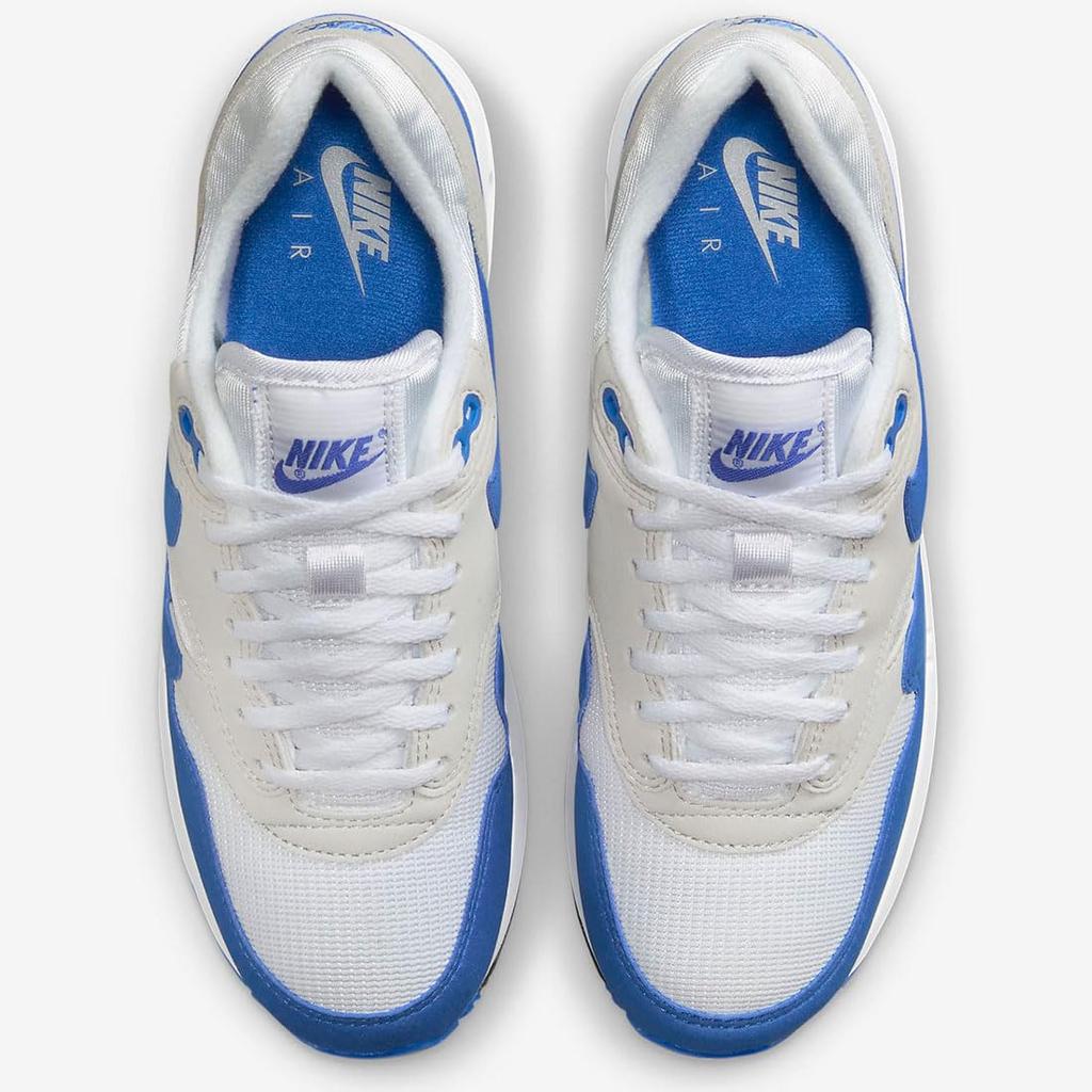 Nike Air Max 1 Premium AIR MAX 1 PRM Neutral Blue Japan Size '86 '86 White/Light Gray/Black/Royal DO9844-101 23.5cm