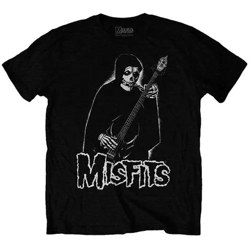 New Fashion Misfits Punk Style Tshirt Retro Street Skull Pattern Unisexs Tshirt