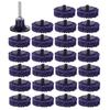 A84X-100PCS 2 Inch 50Mm Quick Change Easy Strip & Clean Discs Purple For Paint Rust Removal Surface Prep With 4 Holder