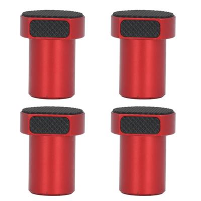 4 STÜCKE 20mm Bankhunde mit rutschfestem Pad Aluminiumlegierung Tischanschlag Holzbearbeitung Werkbank Loch Begrenzungsblock