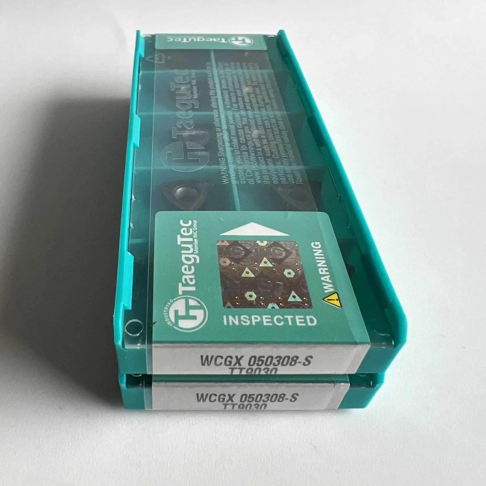 

WCGX050308-S TT9030 / Industrial indexable Carbide Inserts 10 Pcs