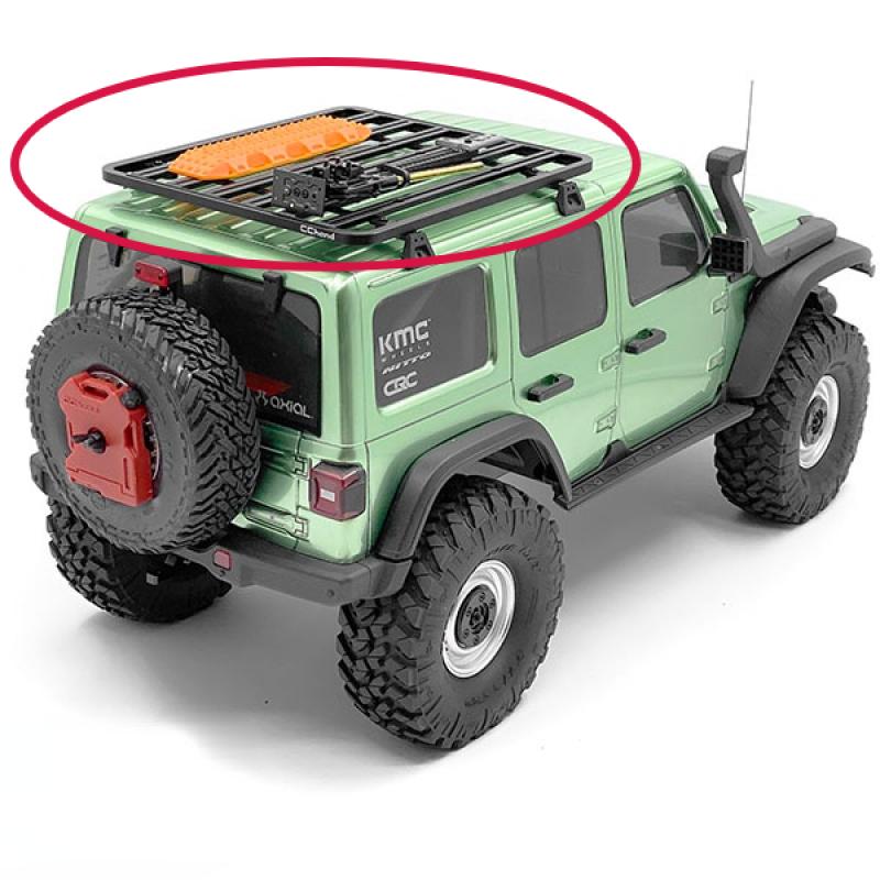 Metal Luggage Rack for for 1:10 Remote Control Toy Crawer Axial SCX10 JEEP