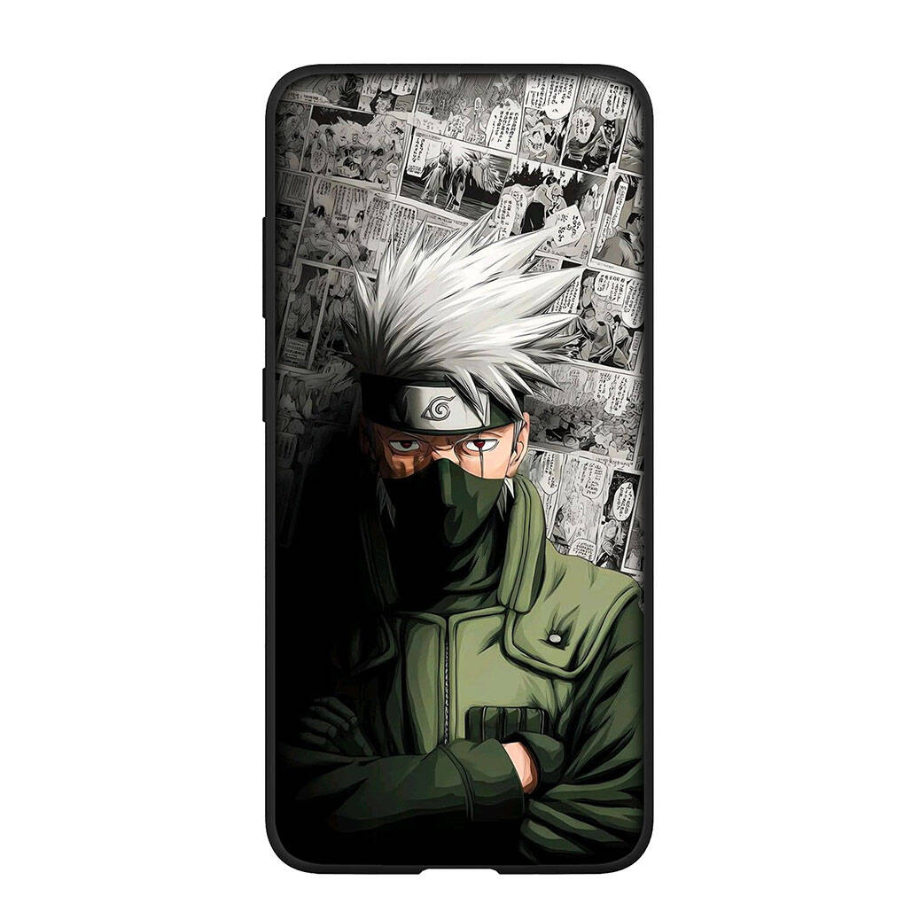 Phone Case for Samsung Galaxy S25 S23 S24 Ultra FE Plus A05 A06 A15 A16 A36 A37 A35 A54 A55 A56 A57 A25 A26 A53 Cartoon Narutos Kakashi Hatake Cover