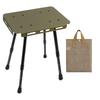 Folding Picnic Table Fold Up Table Portable Furniture Desk With Adjustable Height Anti-Slip Heavy-Duty Stool For Classrooms Dorm