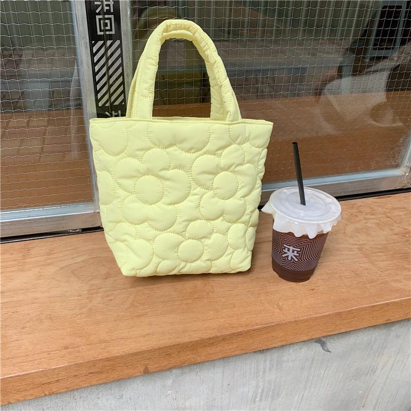 11 Sweet Quilted Handheld Bento Bag Snack Storage Bag Baby Stroller Hanging Bag