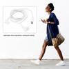 Wired Earphones Type C Digital Chip Noise Canceling Mobile Phone Earbubs with Volume Control