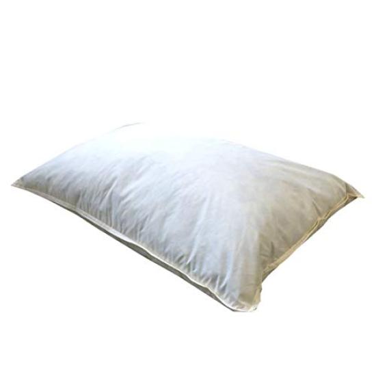 

Alpha Feather Pillow, Approximately 43 x 63 cm, Plain White (NS-4363), 100% Feather, Filling Weight Approximately 1 kg