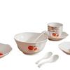 APLO Nordic Persimmon Ruyi Ceramic Tableware Set