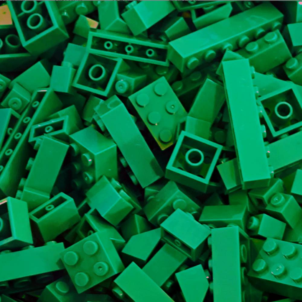 125g/250g DIY Bausteine Großpackung Bunte Klassische Steine Kreative Stadtmontage Lernspielzeug für Kinder