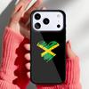 Jamaican Flag Phone Case for iPhone 17 16 15 14 13 Pro Max Back Cover for 12 11 Pro Coque
