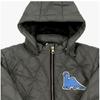 Mini Rodini Dino Patch Quilted Parka Kids Jacket 2571010397