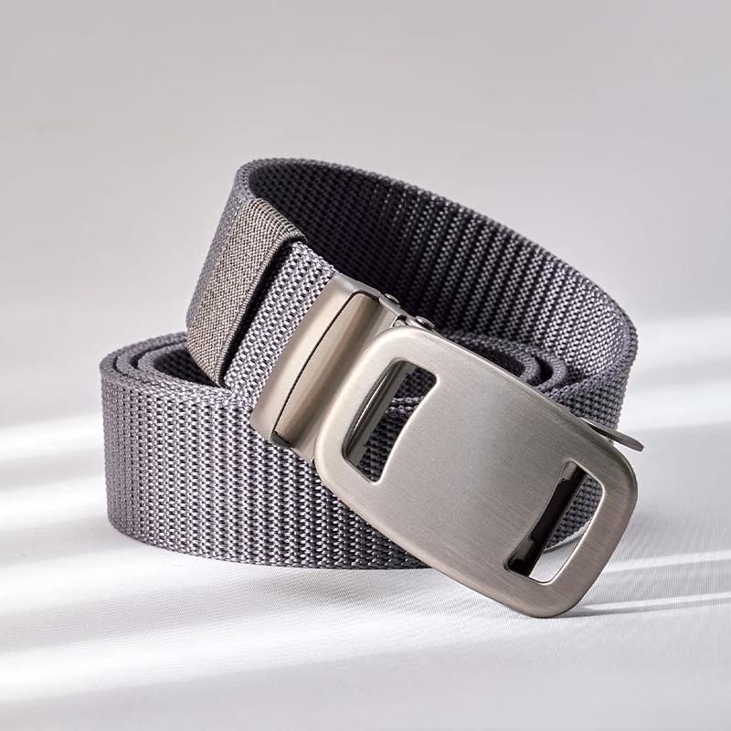 

Mling Men s Automatic Buckle Canvas Belt