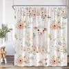 Cartoon Kids Bath Curtains Birds Rainbow Unicorns Cute Cats Fish Funny Animals Bathroom Decortaion Shower Curtain With Hooks