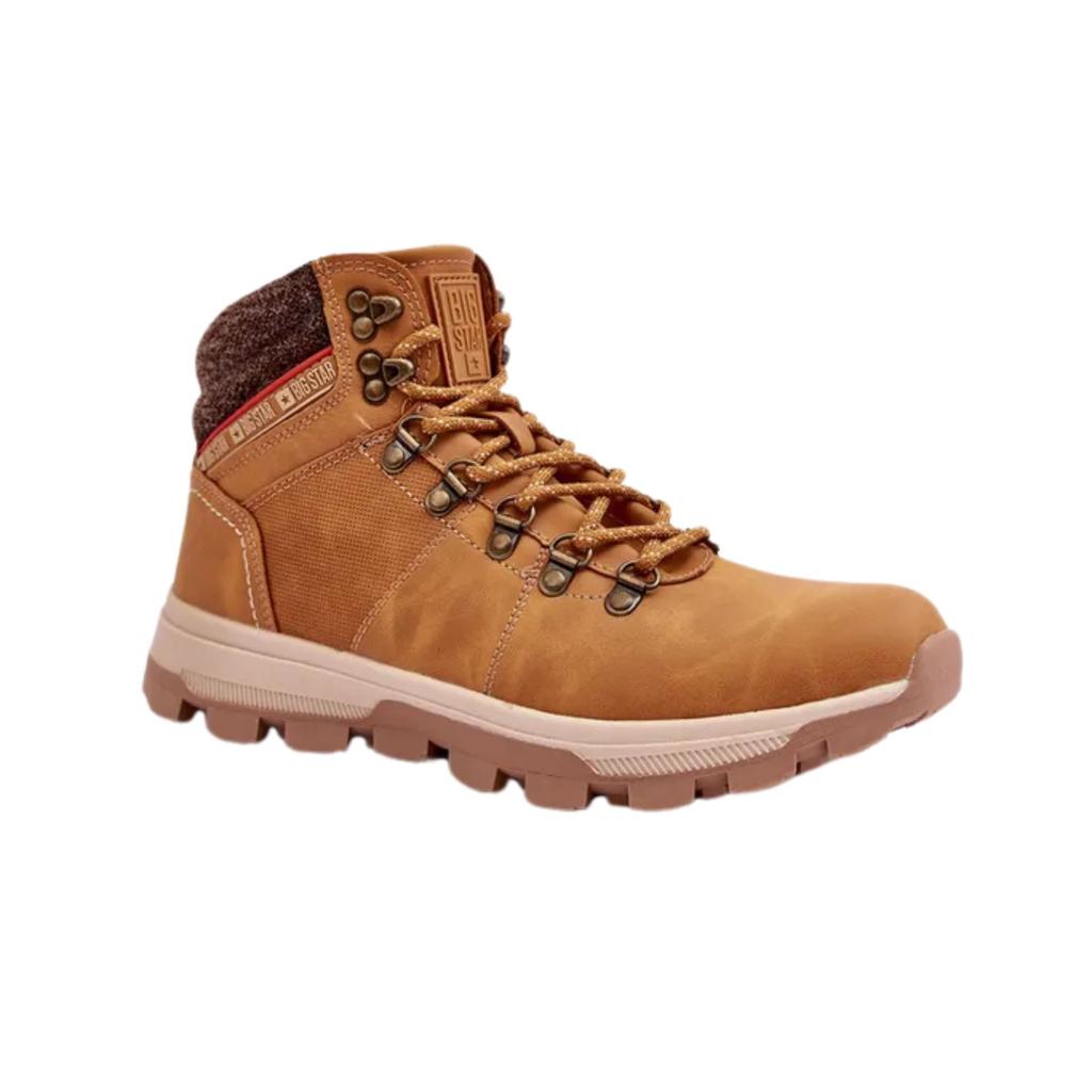 Men's Trekking Shoes Big Star KK174217 Brown R. 44