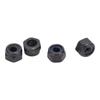 4PCS Aluminum Alloy M4 Locking Nut Antislip 4mm Locknut for Arrma for Senton 1 10 RC Car
