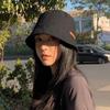 Women Girls Portable Anti-UV Wide Brim Outdoor Fisherman Cap Bucket Hat Beach Cap Sun Hat