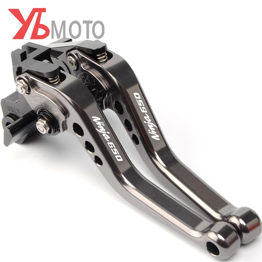 Motorcycle CNC Brake Clutch Levers For KAWASAKI NINJA 650 650R ninja650 2017 2018 2022