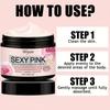 Sexy Pink Rose Tiefenhydratisierende Creme für den Intimbereich von Frauen - Hellbeige Feuchtigkeitscreme mit Damaszenerrosenextrakt, Vitamin C & Kamille-Rosencreme