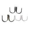 Contemporary Metal Drapery Tiebacks 2 Pack Wall Mounted Curtain Holdbacks Hooks Accessories for Elegant Interior Decors