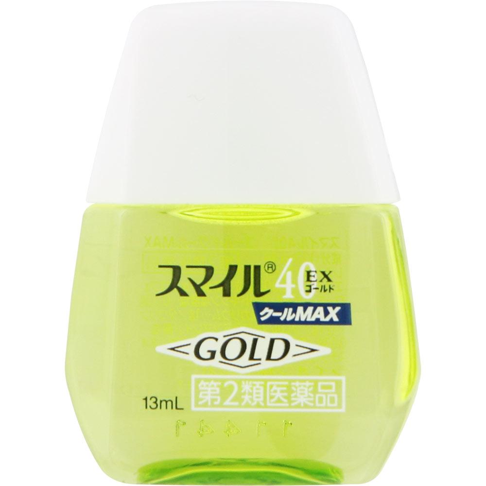 LION Smile 40EX Gold Cool MAX 13ml Eye Strain & Fatigued Eyes Eye Drops Indications: - Eye fatigue - Blurred vision (e.g., when experiencing excessive