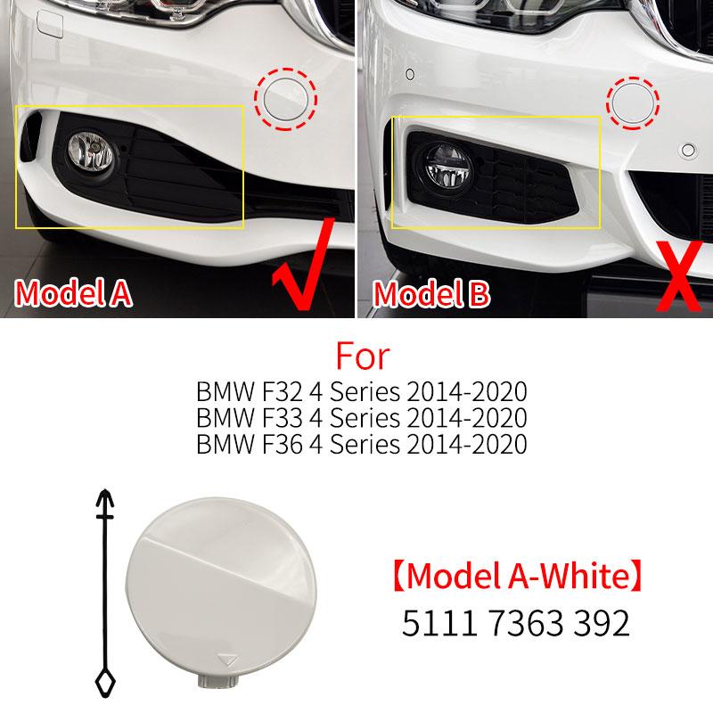 Für BMW F32 F33 F36 M Sport 2014- Auto Frontstoßstange Anhängerkupplung Abschlepphaken Abdeckkappe Zubehör für BMW 4er Serie 420 425 430 440