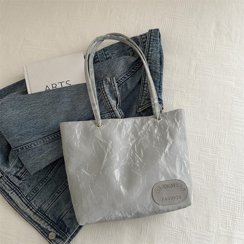 Elegant Large Capacity Women's Tote Bag 2024 Summer New Trendy Street Style