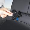 Back Seat Phone Holder with 2 Hooks Compatible For Car 3/Y 360 Degree Rotate Stand Support Tablet Interior Accessories
