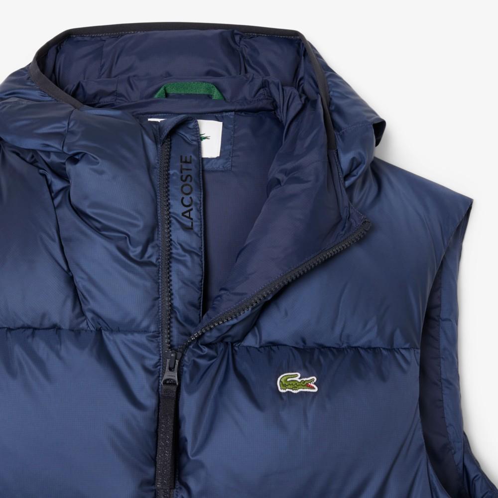 [lacoste] Men's Ripstop Duck Down Vest BH2895-55N166
