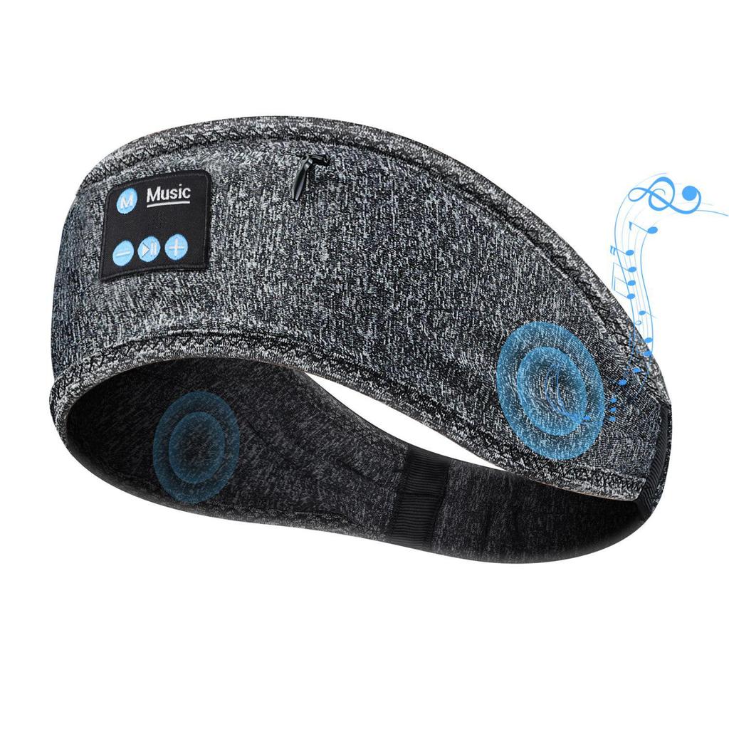 Bluetooth Sports Headband: Wireless Headphones for Running, Fitness, Yoga & Sleep